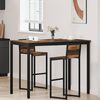 vidaXL Standing Bar Table Engineered Wood