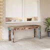 vidaXL Bench Solid Reclaimed Wood 110x35x45 cm