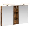vidaXL Bathroom Cabinet Set 3 pcs 100 x 10.5 x 60.5 cm Engineered wood