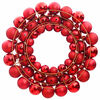 vidaXL Christmas Wreath Red 45 cm Polystyrene