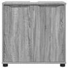 vidaXL Bathroom Basin Cabinet with Shelf Grey Sonoma 60 x 30 x 60 cm
