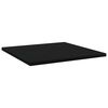 vidaXL Bookshelf Boards 8 pcs Black 40x40x1.5 cm Engineered Wood