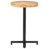 vidaXL Bistro Table Round &Oslash;50x75 cm Rough Mango Wood