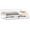 vidaXL Daybed with Drawers without Mattress 80x200 cm Solid Wood