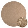 vidaXL Rug ZIZUR 160 cm Jute Look Indoor and Outdoor