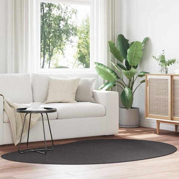 vidaXL Carpet Folding Anthracite 140 x 200 cm Polyester