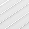 vidaXL Cabinet Doors Louvred Design 4 pcs White 69x29.5 cm