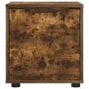 vidaXL Bathroom Cabinet Smoked Oak 40.5 x 40 x 44 cm Engineered Wood