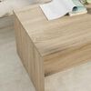 vidaXL Coffee Table Sonoma Oak 80 x 50 x 40 cm Engineered Wood