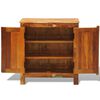 vidaXL Reclaimed Cabinet Solid Wood with 2 Doors Vintage