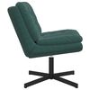 vidaXL Swivel Relaxing Chair Dark Green 63 x 75 x 76 cm Velvet