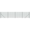 vidaXL Wire Mesh Fence with Flange Green 2.2x10 m