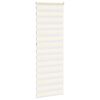 vidaXL Zebra Blind Marble Beige 70x230 cm Fabric Width 65.9 cm Polyester