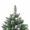 vidaXL Artificial Christmas Tree with Stand Green 105 x 105 x 150 cm