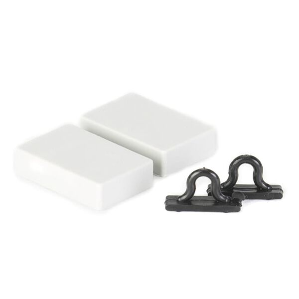 Travellife Fly Curtain for Door Chenille Stripe 185x56 cm Blue and White