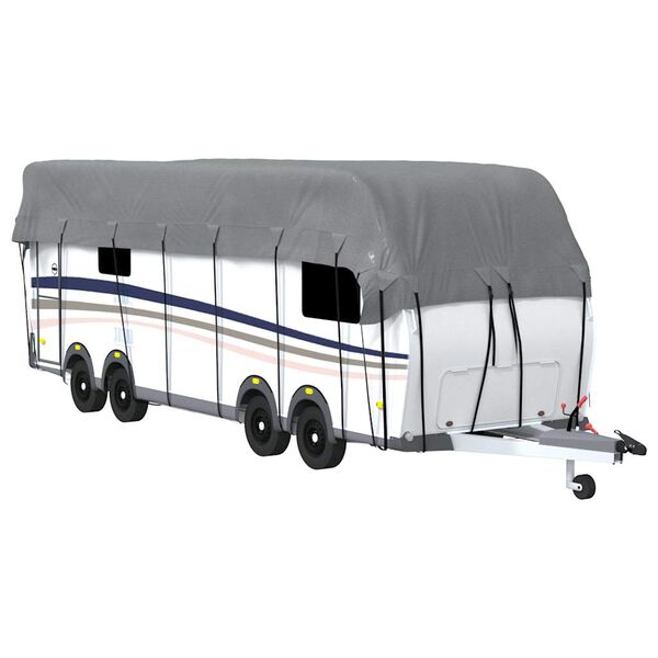 vidaXL Caravan Roof Cover Grey 900x300 cm Non-woven Fabric