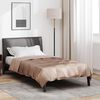 vidaXL Full Year Duvet Gold 220 x 140 cm Satin and Microfiber