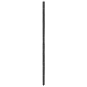 vidaXL Weed Membrane Black 4x50 m PP