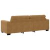 vidaXL Sofa Brown 221 x 80 x 80 cm Poly velvet