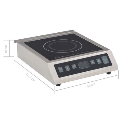vidaXL Electric Table Induction Hob with Touch Display Screen 3500 W