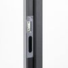 vidaXL Front Door Anthracite 110x207.5 cm Aluminium