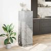 vidaXL Kitchen Cabinet Concrete Grey 38x41.5x131.5 cm Engineered Wood