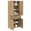 vidaXL Highboard Artisan Oak 69.5 x 34 x 180 cm Engineered Wood