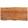 vidaXL Table Top 80x40x2.5 cm Rectangular&nbsp;Solid Wood Acacia Live Edge