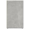 vidaXL Shoe Cabinet Concrete Grey 52.5x30x50 cm