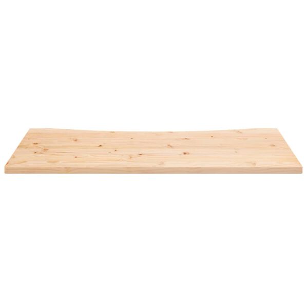 vidaXL Desk Top 100x60x2.5 cm Solid Wood Pine