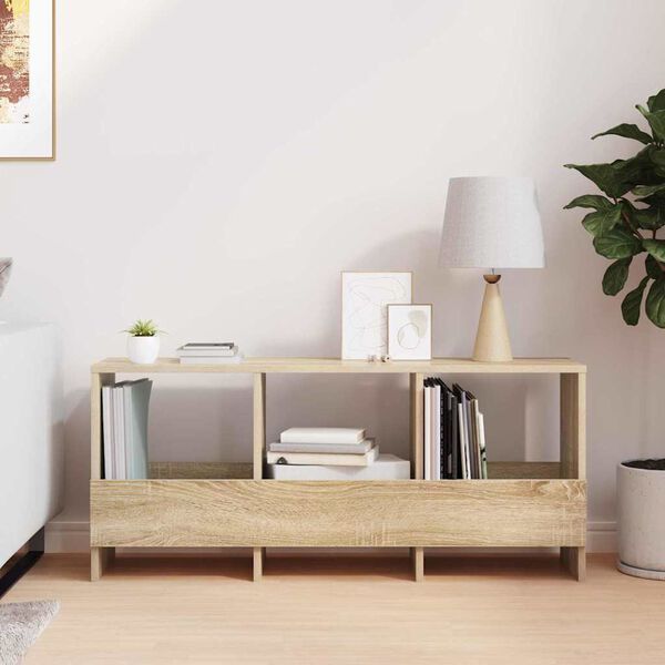 vidaXL Magazine Rack Sonoma Oak 102 x 30 x 45 cm