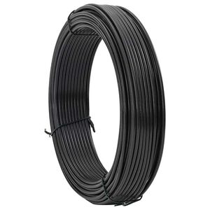 vidaXL Fence Binding Wire Anthracite 80 m Steel