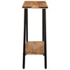 vidaXL Console Table 110x30x75 cm Solid Wood Mango