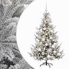 vidaXL Artificial Christmas Tree with Bauble 120 cm 150 LEDs