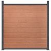 vidaXL Fence Panel Brown 1045x186 cm WPC