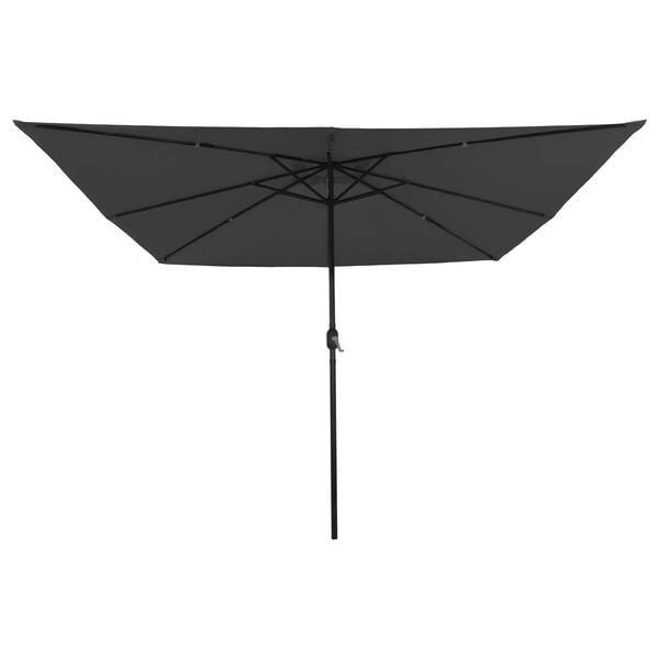vidaXL Garden Parasol Anthracite and Black 295 x 295 x 245 cm