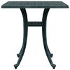 vidaXL Garden Table Green 53x53x53 cm Cast Aluminium
