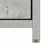 vidaXL Bathroom Cabinet Concrete Grey 30x30x183.5 cm Engineered Wood