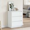 vidaXL Sideboard White 60x35x76 cm Engineered Wood