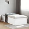 vidaXL Bed Frame without Mattress White 90x200 cm