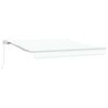 vidaXL Retractable Awning White 300 x 250 x 165 cm