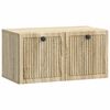 vidaXL Wall-Mounted TV Cabinet Sonoma Oak 59.5 x 31 x 30 cm