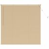 vidaXL Venetian Blind Light Brown with Pattern 150 x 160 cm 25 mm PVC