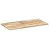 vidaXL Table Top 60x40x2 cm Rectangular Solid Wood Acacia