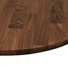 vidaXL Table Top Light Brown &Oslash; 30 x 4 cm Solid Oak Wood
