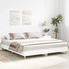 vidaXL Bed Frame without Mattress White 180x200cm Engineered Wood