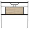 vidaXL Replace Headboard Sonoma Oak 75 cm Engineered Wood and Steel