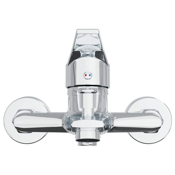 vidaXL Shower Mixer Tap Chrome G 1 / 2 inches