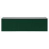 vidaXL Garden Shed 257x580x181 cm Metal Green