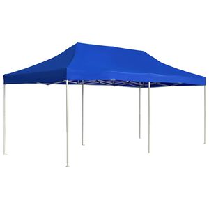 vidaXL Professional Folding Party Tent Aluminium 6x3 m Blue